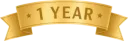One-year craftsmanship warranty badge
