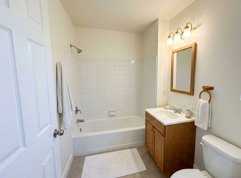 Bathroom and shower remodeling project in San Jose