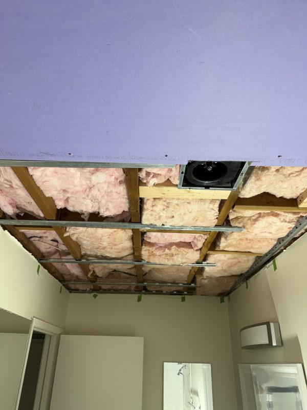 Water damage ceiling repair and drywall reconstruction in San Jose